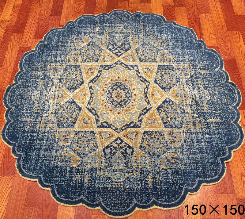 手工丝毛毯4.9*4.9-2