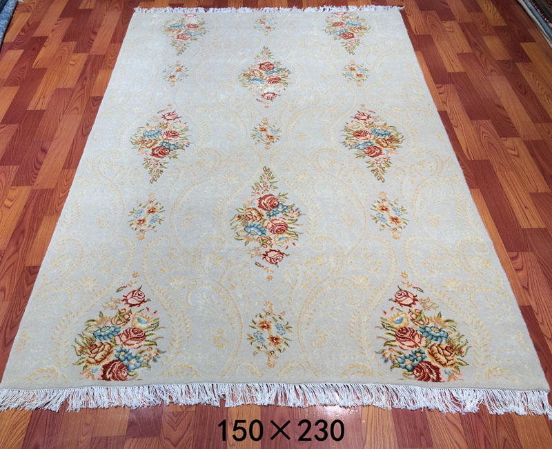 手工丝毛毯4.9*7.5-1