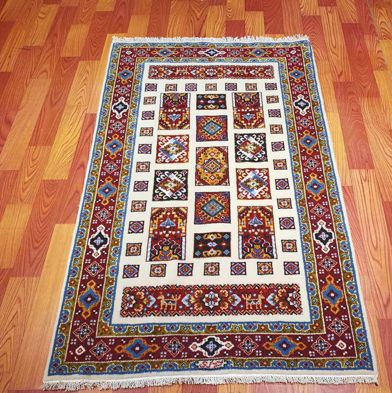 手工丝毛毯3*5-1