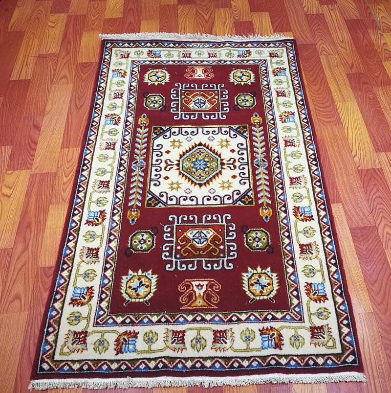 手工丝毛毯3*5-3