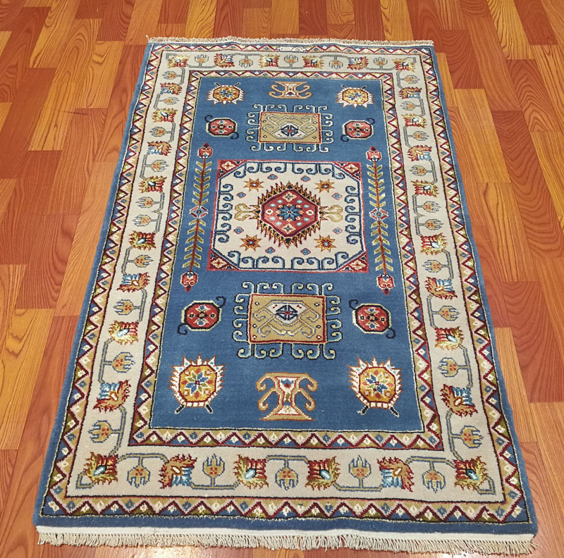 手工丝毛毯3*5-2