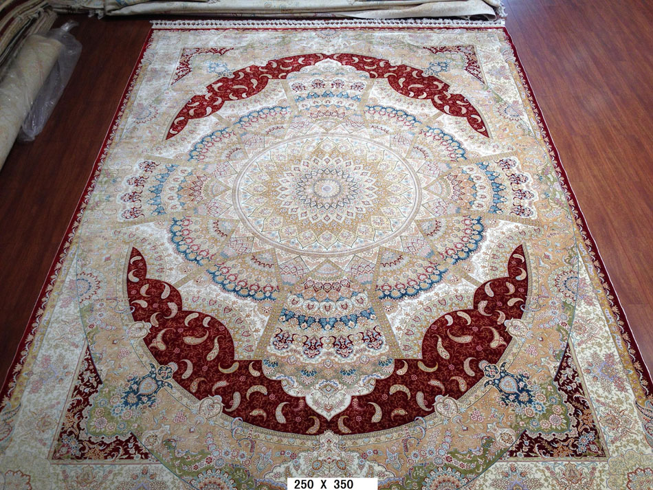 手工真丝毯8.2*11.48