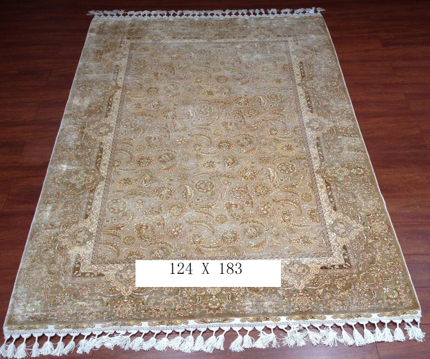 手工真丝地毯 4*6 TXW-1303