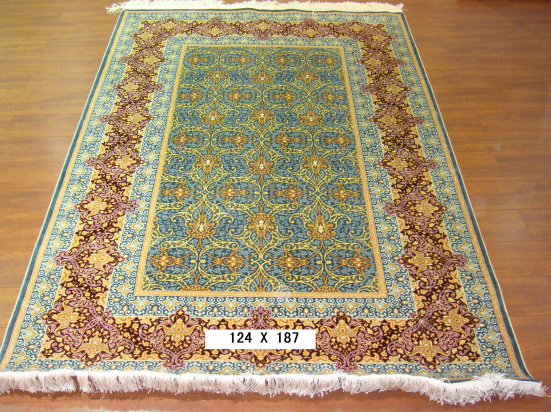 手工真丝地毯 4*6 TXJ-1006