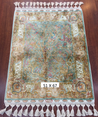 手工绢丝地毯 1.7*2.2 TXD-1056  27#
