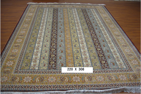 手工真丝地毯  7*10 TXD-1060