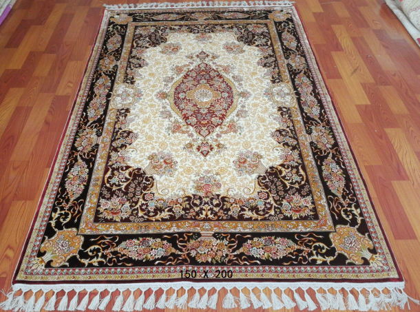 手工绢丝地毯 4.4*6.5 TXW-1103