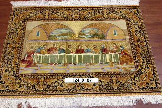 手工真丝地毯 4*2.8 TXW-1116