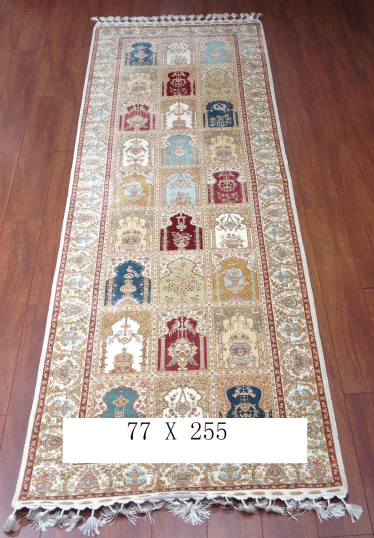 手工真丝地毯2.5*8.2 TXW-0901