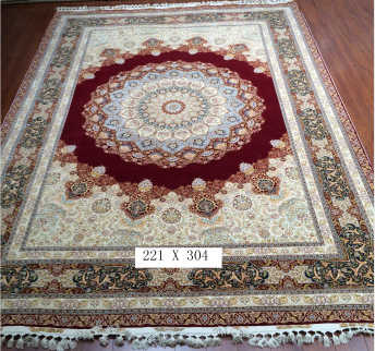 手工丝毛地毯 7*10 TXMX-1243红