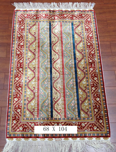 手工绢丝地毯 2.2*3.4 TXW-1106