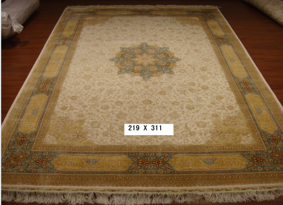 手工真丝地毯  7*10 TXD-1033