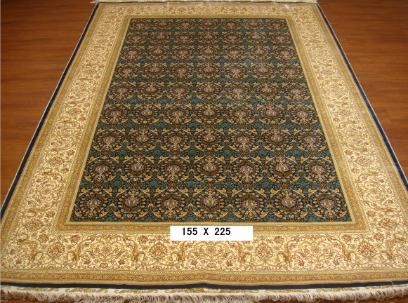 手工绢丝地毯 4.9*7.3 TXD-1034