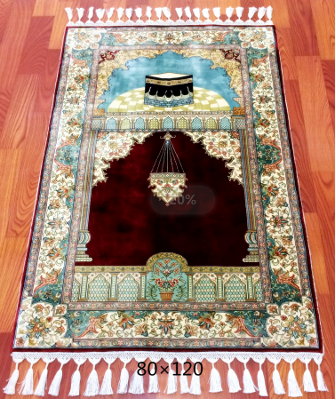 手工绢丝地毯 2.5*4 TXX-1541 紫