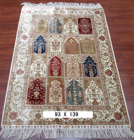 手工绢丝地毯 3*4.5 TXQ-0913