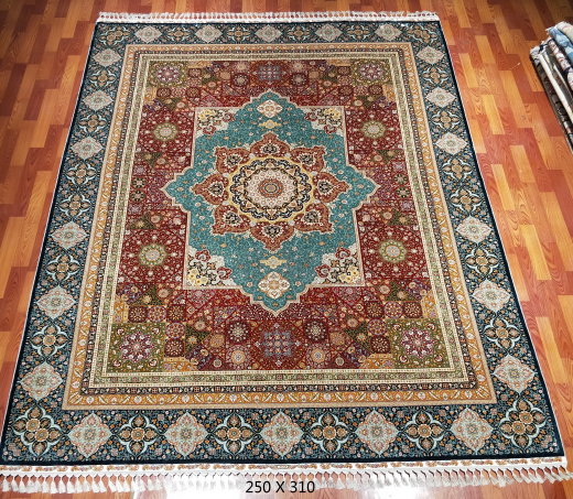 手工绢丝地毯 8.2*11.48  TXW-1115