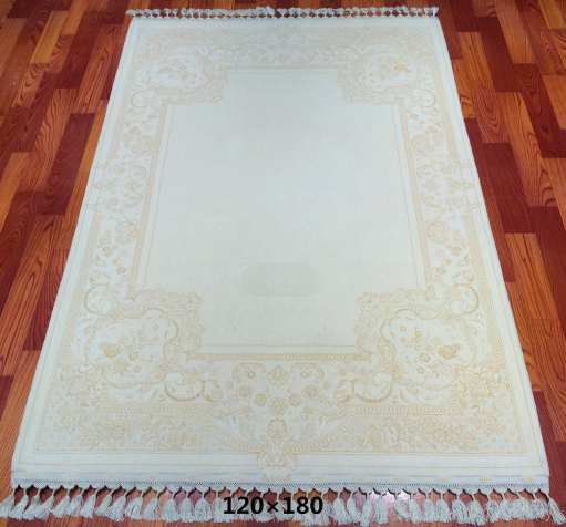 手工丝毛地毯4*6 TXMD-1062白