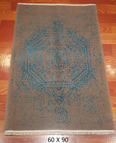 手工丝毛地毯 2*3 TXMW-1115  D7#色