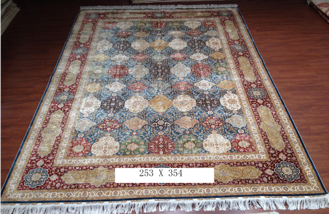 手工绢丝地毯8.2*11.48  TXW-1114