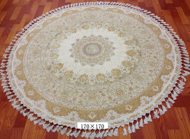 手工丝毛地毯5.5*5.5 TXMD-1042