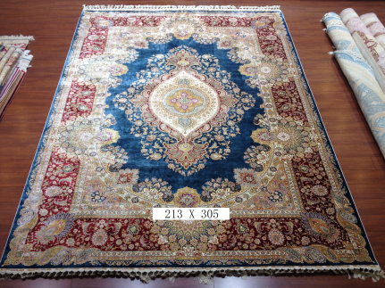 手工绢丝地毯7*10  TXW-1403