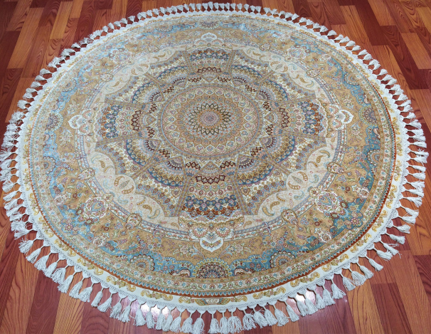 手工丝毛地毯5.5*5.5 TXMJ-1422