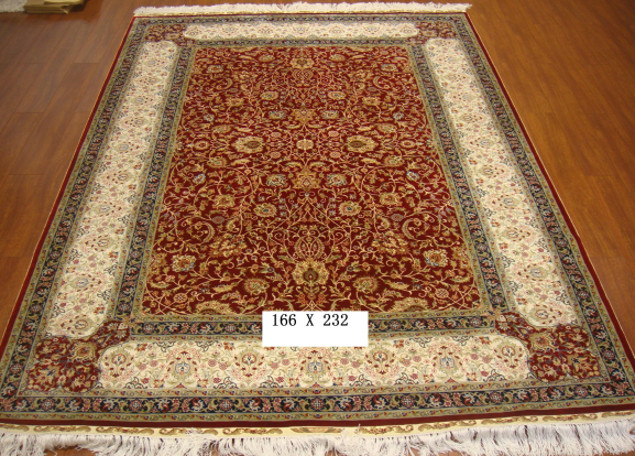 手工真丝地毯 5.5*7.87 TXD-0922