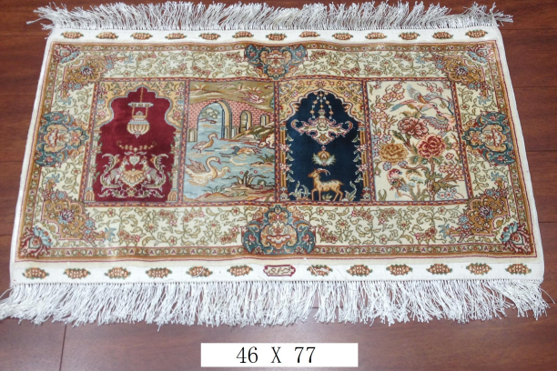 手工绢丝地毯 2.5*1.5 TXD-0901