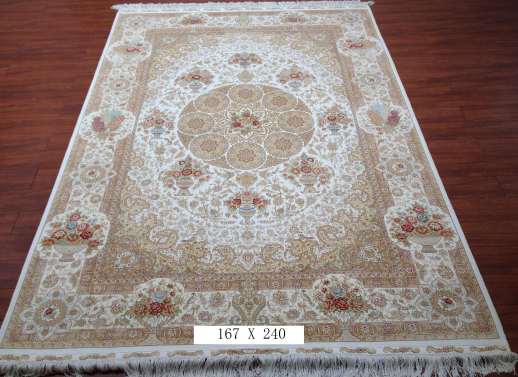 手工真丝地毯  5.5*8 TXW-1203