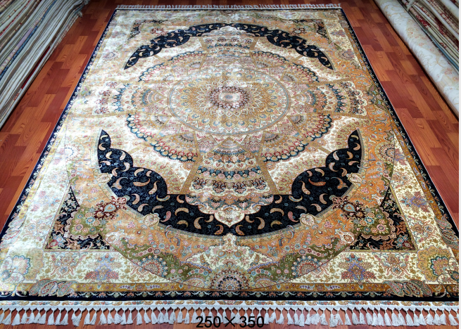 手工绢丝地毯8.2*11.48  TXJ-1422