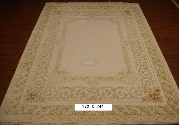 手工丝毛地毯5.5*8 TXMW-0910浅