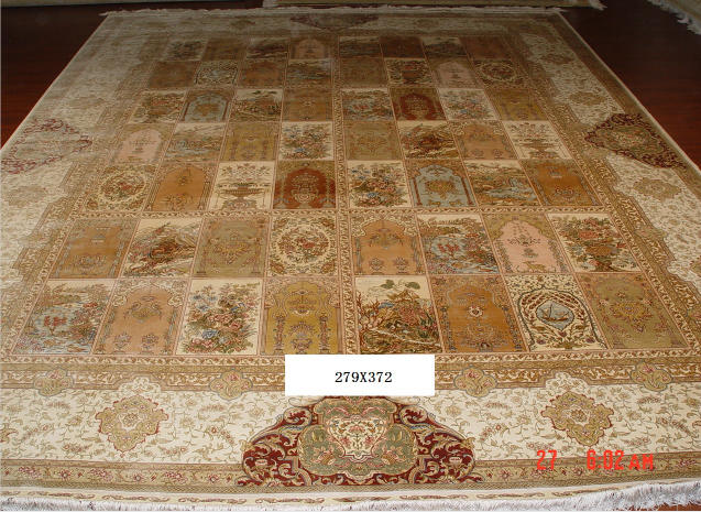 手工真丝地毯  9*12  TXD-0901a