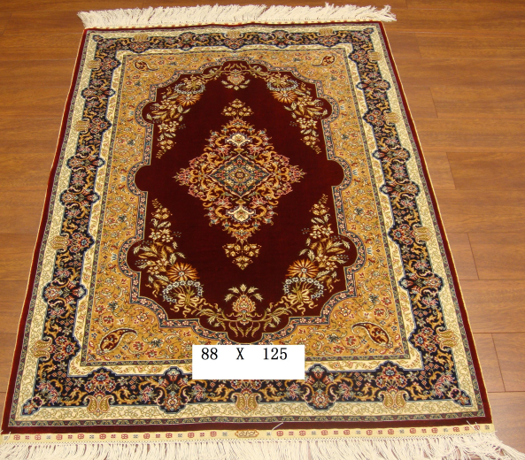 手工真丝地毯2.8*4.1 d-155