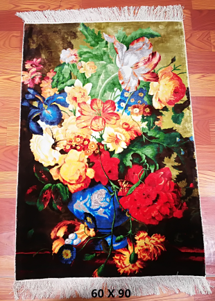 手工绢丝地毯 1.9*3 TXX-1843