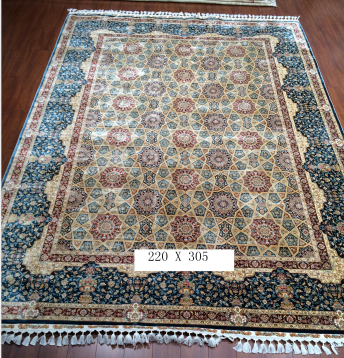 手工绢丝地毯7*10 TXD-1047