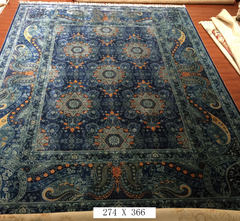 手工真丝地毯  9*12  TXX-1342