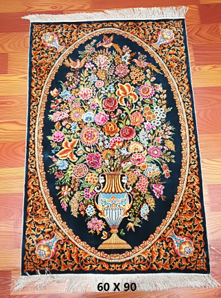 手工绢丝地毯 1.9*3 TXX-1860  120#