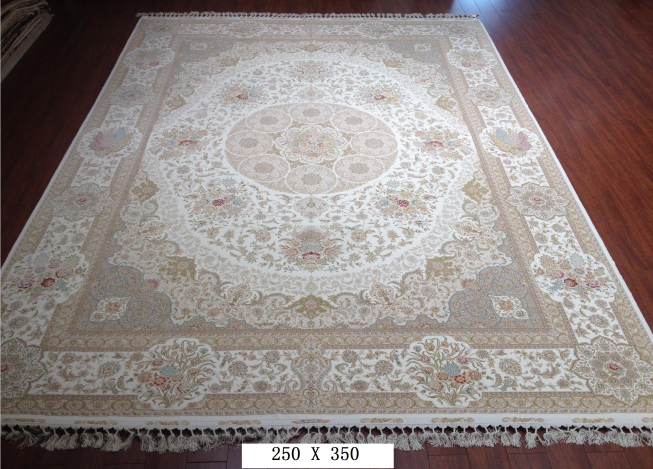 手工丝毛地毯 8.2*11.48 TXMW-1203白