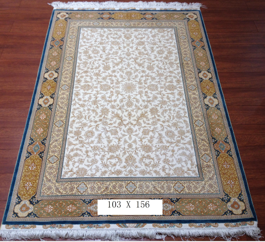 手工真丝地毯3.3*5  TXW-1208