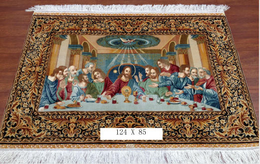 手工真丝地毯 4*2.8  TXW-1206