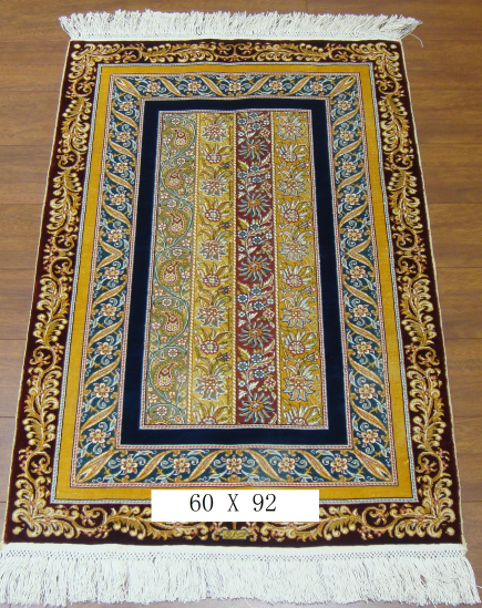 手工真丝地毯TXD-1060彩条1.9*3