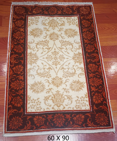 手工丝毛地毯 2*3 TXMX-1651  52#底色红边