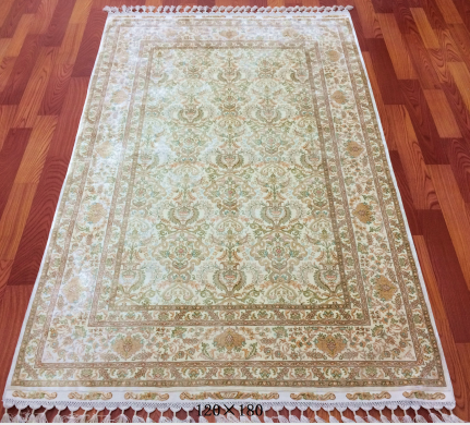 手工绢丝地毯 4*6 TXD-1064