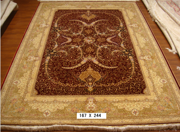 手工编织地毯 5.5*8 TXD-1059