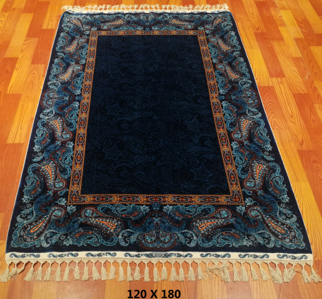 手工绢丝地毯4*6 TXX-1841