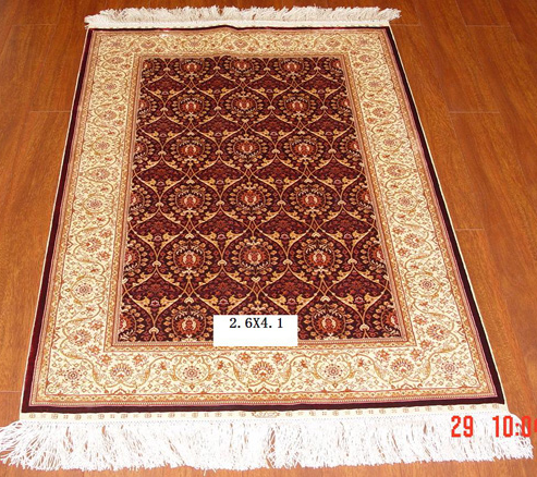 手工真丝地毯2.6*4.1 d-170