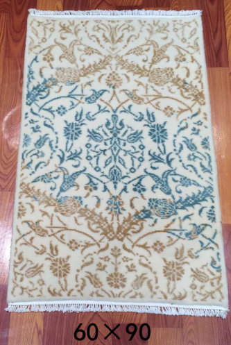 手工丝毛地毯 2*3 TXMJ-1321蓝