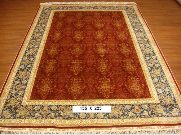 手工绢丝地毯 4.9*7.3 TXD-1061