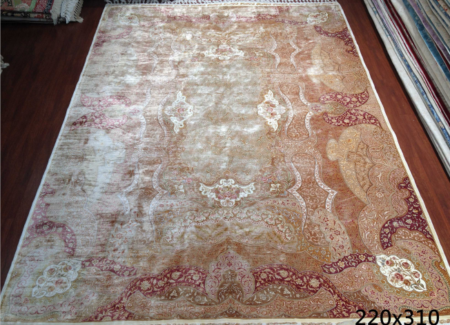 手工绢丝地毯7*10 TXJ-1007