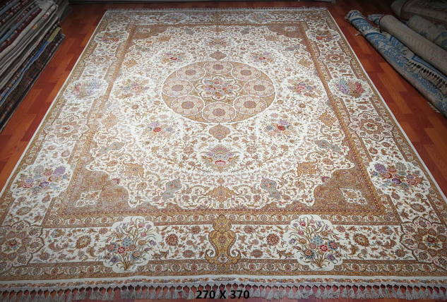 手工绢丝地毯9*12  TXW-1203